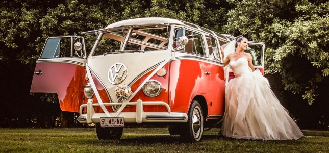 Deluxe Kombi Service's Maleny wedding car